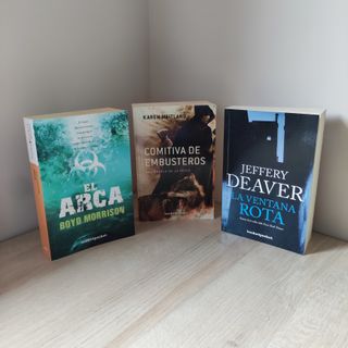 3 libros novela Books4pocket
