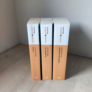 3 libros novela Books4pocket