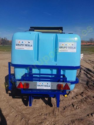 CUBA SUSPENDIDA 1500 LITROS HERBICIDA Y FITOSANITA