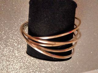 Pulseras entrelazadas Acero color plata