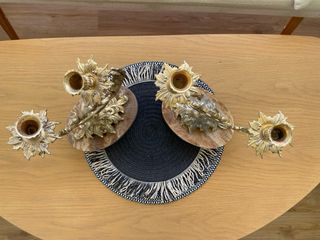 Juego de candelabros