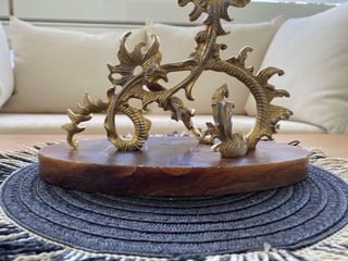 Candelabro de bronce