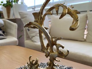 Candelabro de bronce