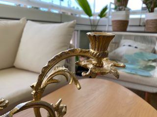 Candelabro de bronce