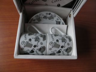 Estuche juego 2 tazas de café
