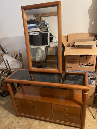 Mueble recibidor + espejo