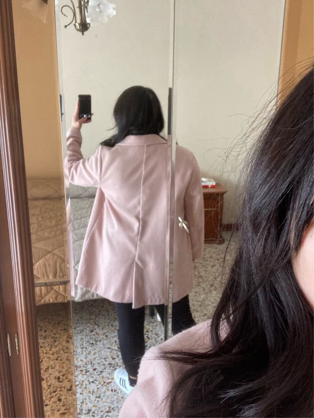 Cappotto rosa
