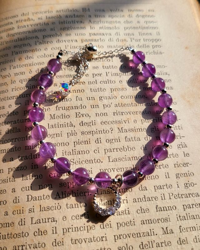 Bracciale Ametista naturale