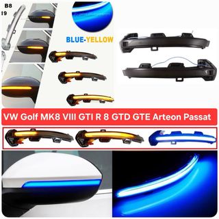 Intermitente dinamico VW Golf MK8