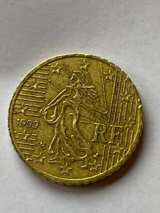 50 centesimi del 1999 Republica Francese
