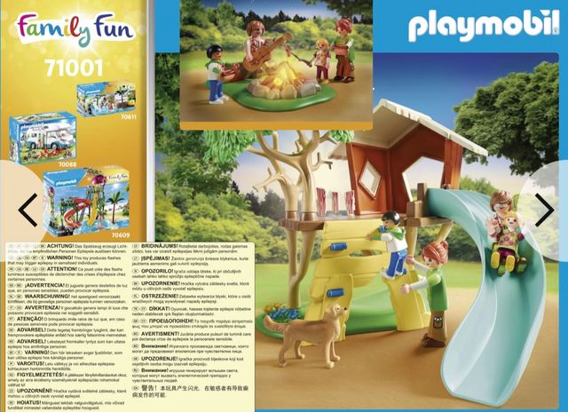 PLAYMOBIL FAMILY FUN AVENTURA EN LA CASA DEL ARBOL