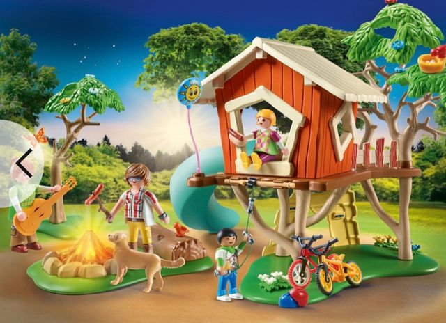 PLAYMOBIL FAMILY FUN AVENTURA EN LA CASA DEL ARBOL