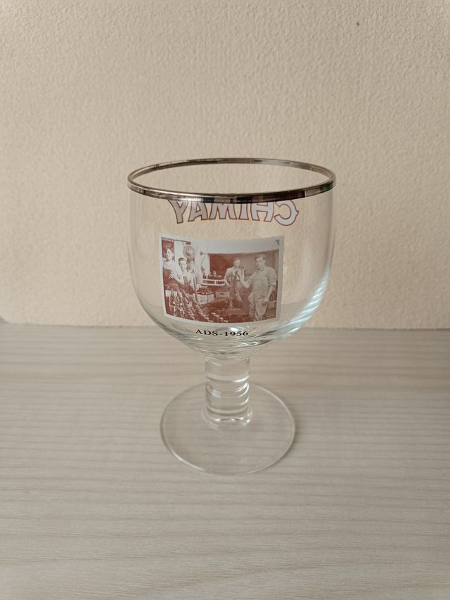 Copa de cerveza belga Chimay