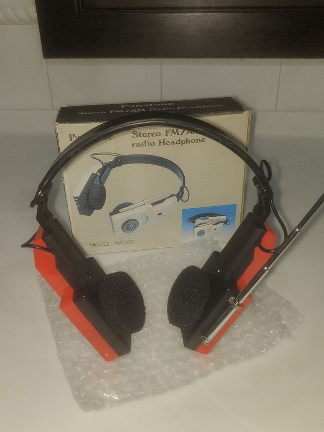Cascos auriculares con radio panatone
