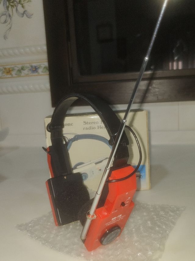 Cascos auriculares con radio panatone