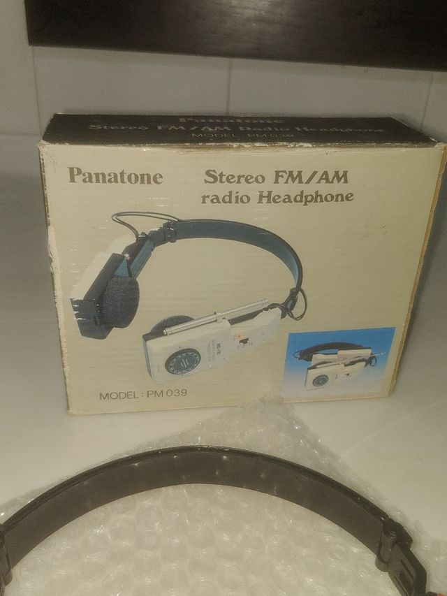 Cascos auriculares con radio panatone
