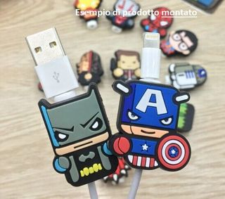 Aquaman proteggi cavo usb iphone galaxy huawei