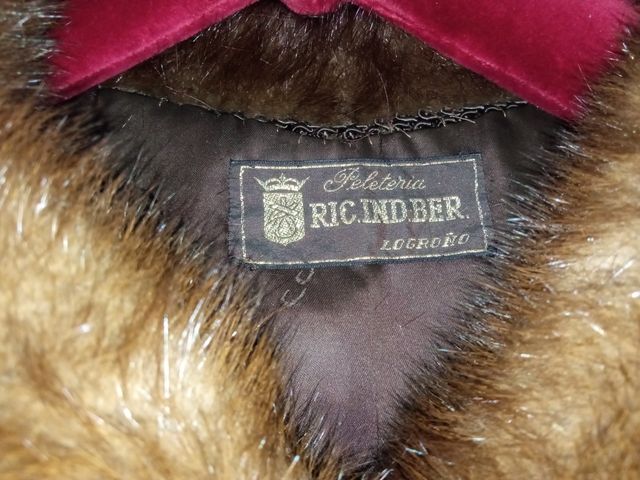 Chaquetón de piel marrón de señora a medida