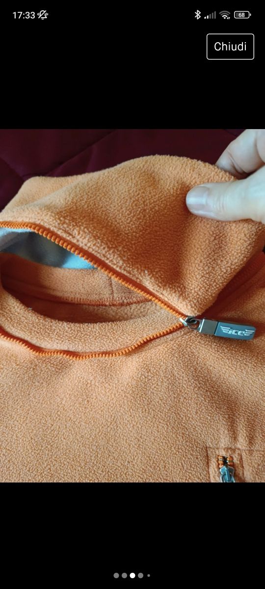 Maglione da montagna in pile