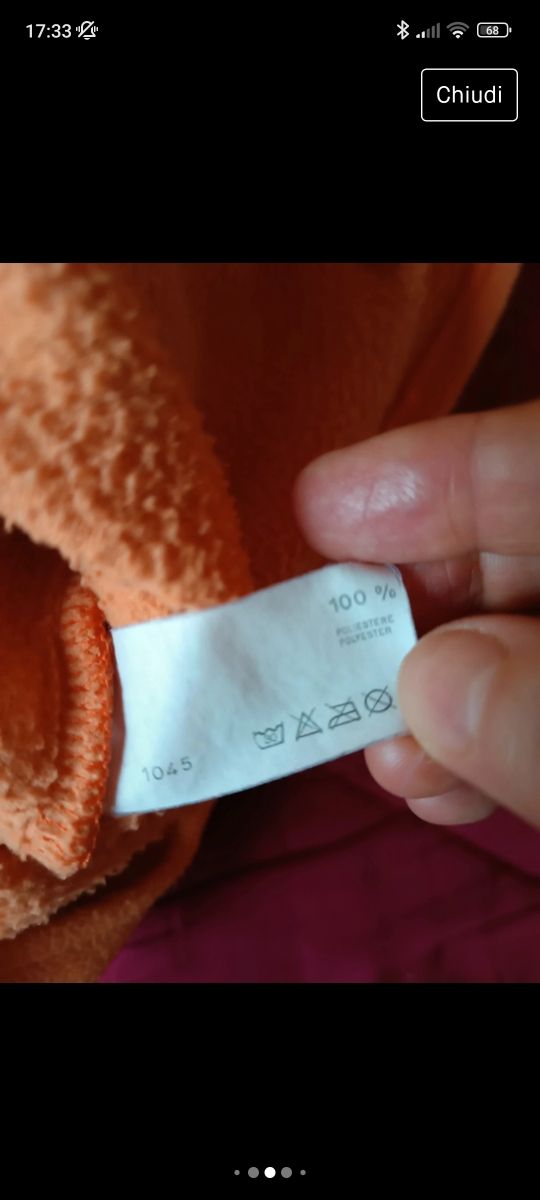 Maglione da montagna in pile