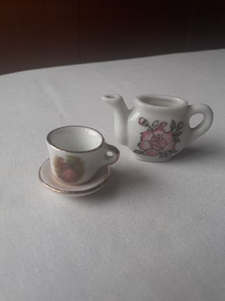 Vajillas en miniatura