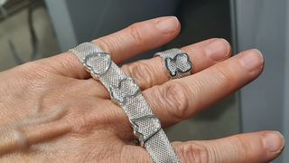 conjunto pulsera y anillo Tous