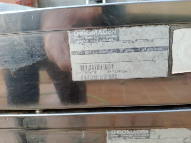 Placas de agua solares