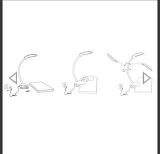 NUEVO Flexo Led graduable   Lámpara de escritorio