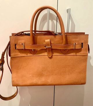 Bolso de Piel - Cuero Natural Auténtico. 