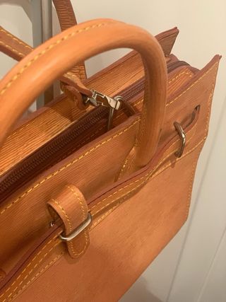 Bolso de Piel - Cuero Natural Auténtico. 