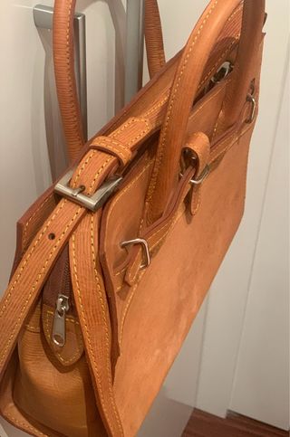 Bolso de Piel - Cuero Natural Auténtico. 