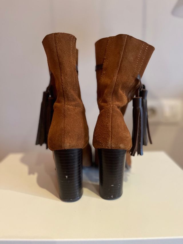 Botines Piel de Ante T.37