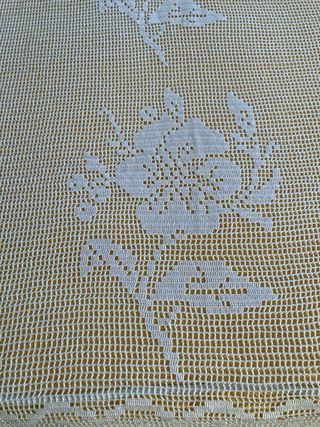 COLCHA DE GANCHILLO HECHA A MANO