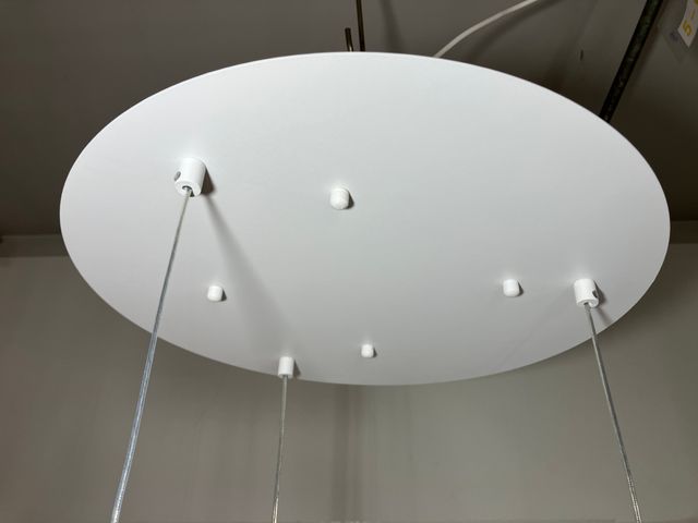 Lampadario Led vetri soffiati