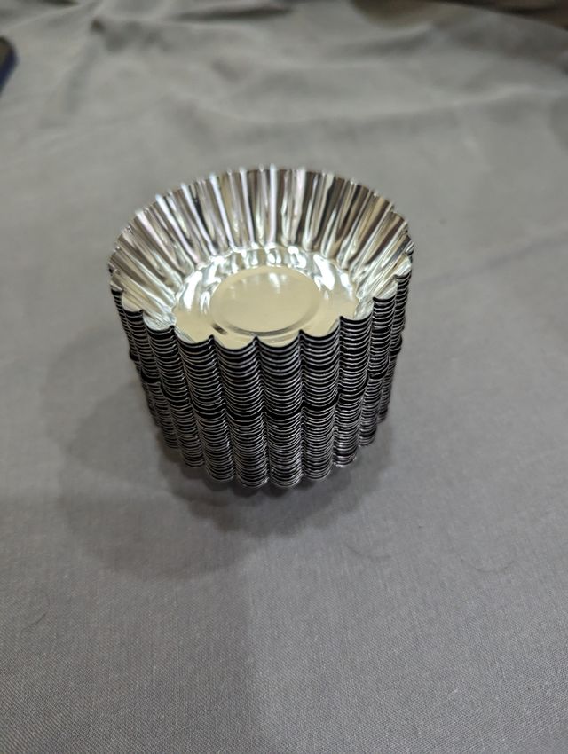 12 mini molde de tartaleta