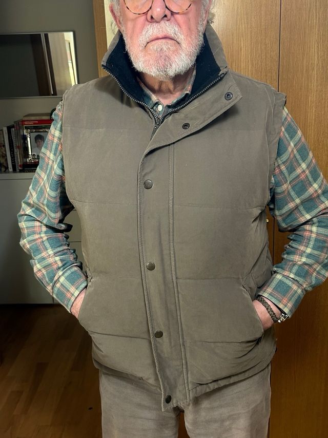 Chaleco plumón Beige oscuro