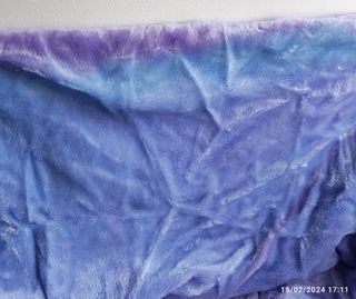 Fodera auto in peluche viola