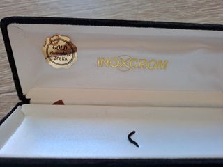 Conjunto bolígrafo y portaminas Inoxcrom vintage