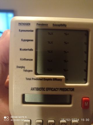 Máquina da Pathogen, é um preditor de eficácia.