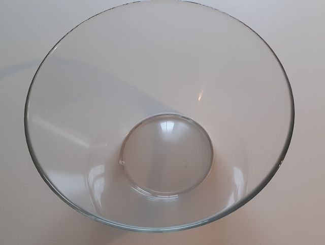 Frutero grande de cristal