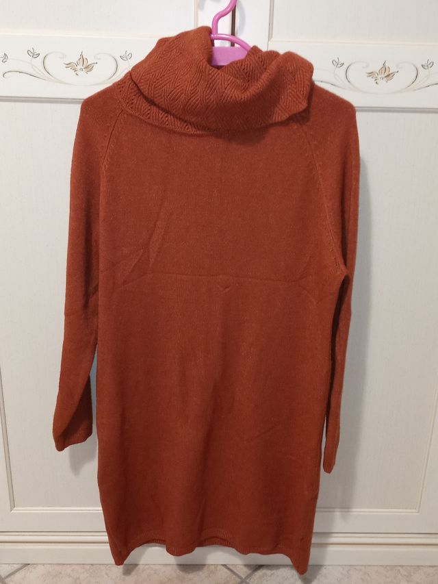 Maglione terracotta 