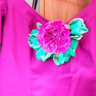 Vestido flamenca y complementos mujer 