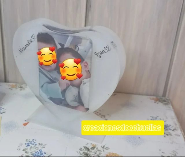Marco de fotos corazón 