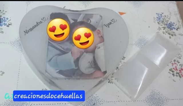 Marco de fotos corazón 