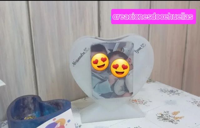 Marco de fotos corazón 