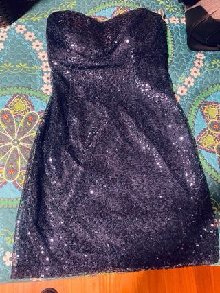 Vestido Azul de Noche nuevo con etiqueta