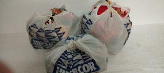 7,4 kilos de juguetes.
