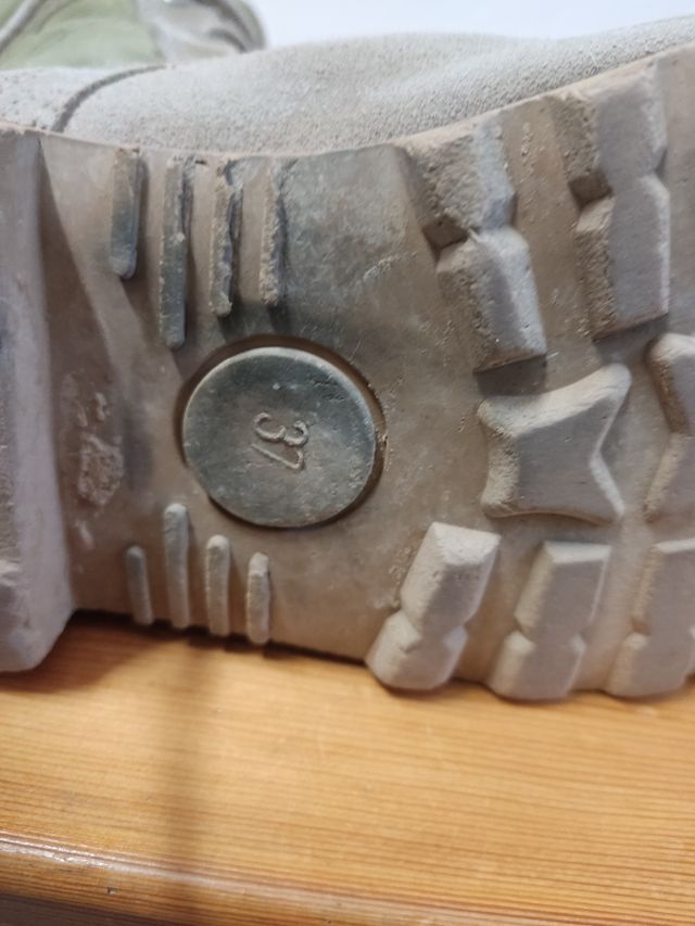 Botas militares áridas 37
