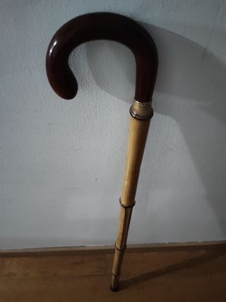 Bastón con puño tipo carey