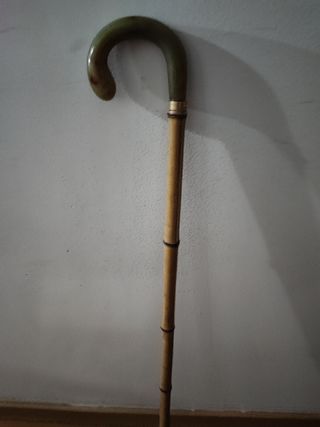 Bastón con puño tipo resina